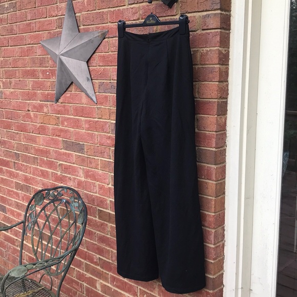 LAST PAIR! Wide Leg Palazzo Pants w/ Slit NEW!!! - Picture 4 of 6